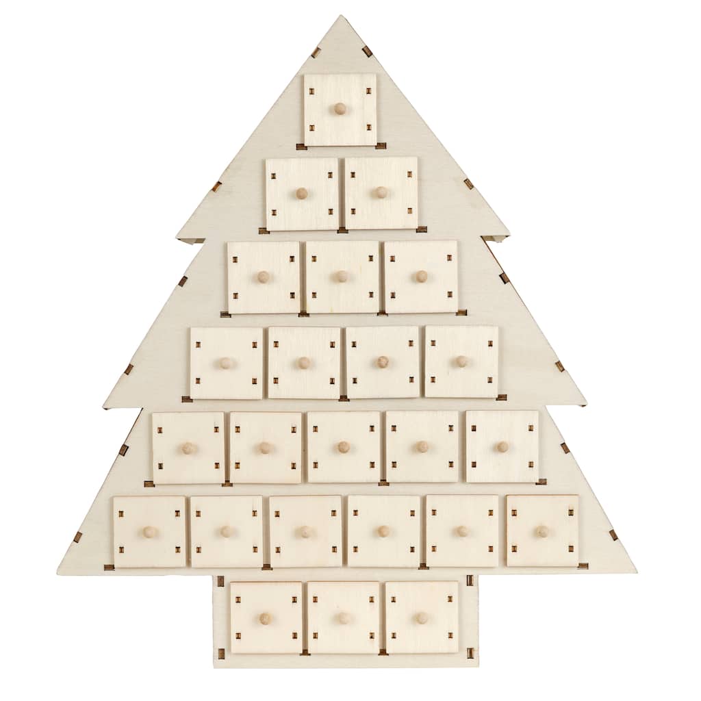 12.5" Tree Advent Calendar Michaels